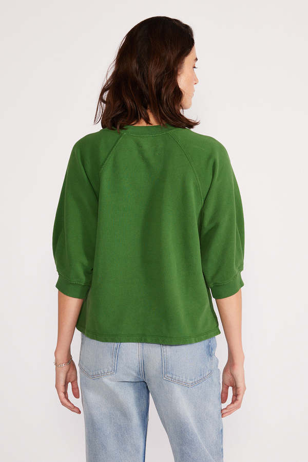 Fleur Raglan Sweatshirt, Juniper