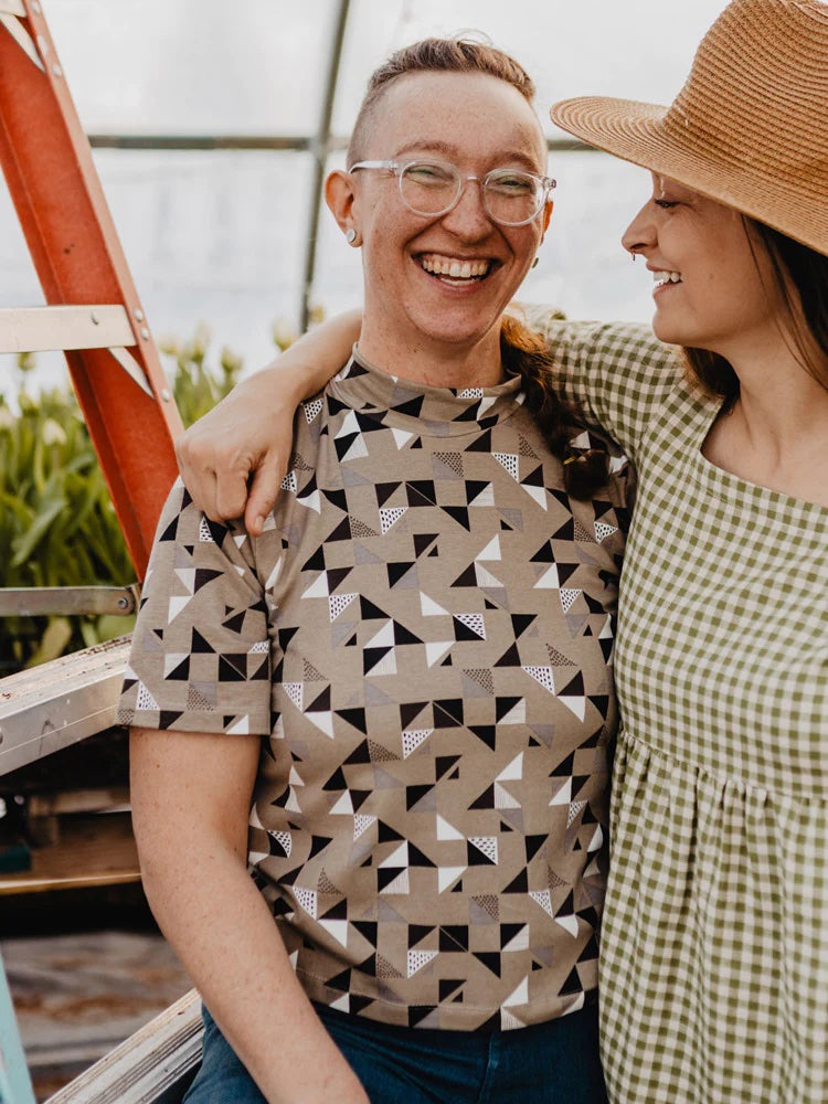 Eve Top, Monochrome Quilt
