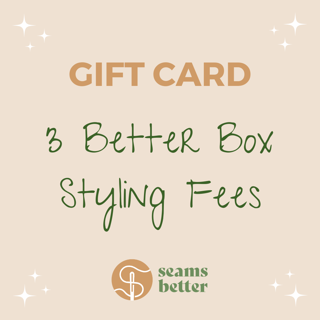 Gift Card: Three Better Box Styling Fees