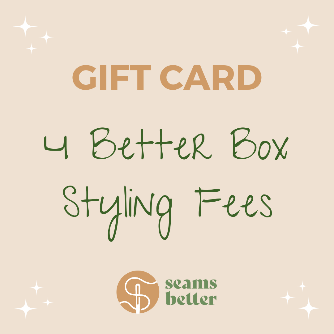 Gift Card: One Year of Better Box Styling Fees