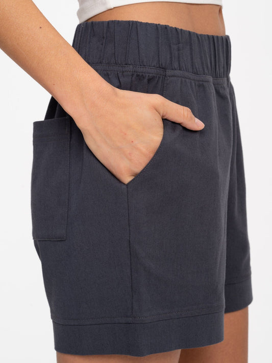 Angelina Stretch Twill Short, Carbon