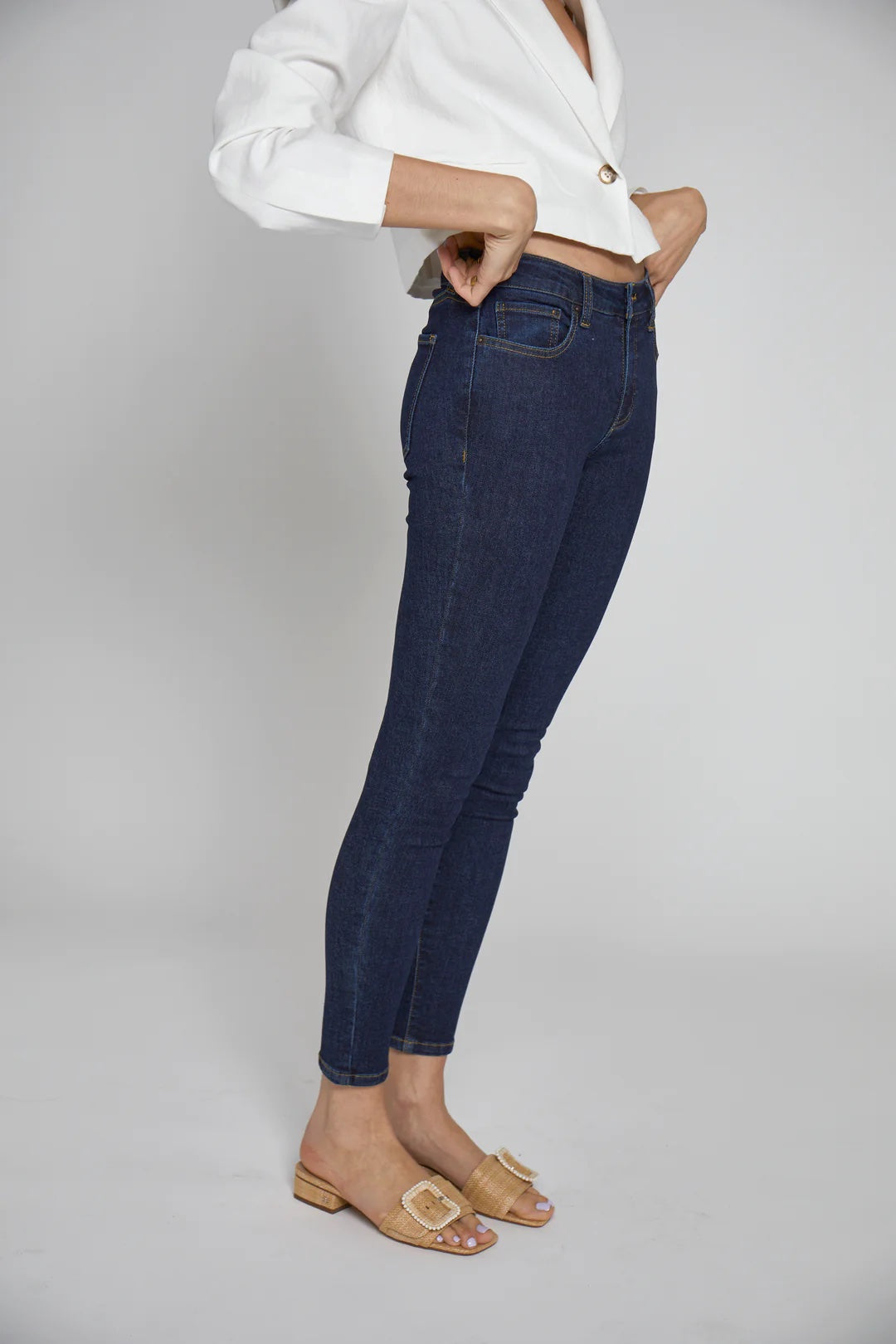 Bennet Mid Rise Skinny, Western