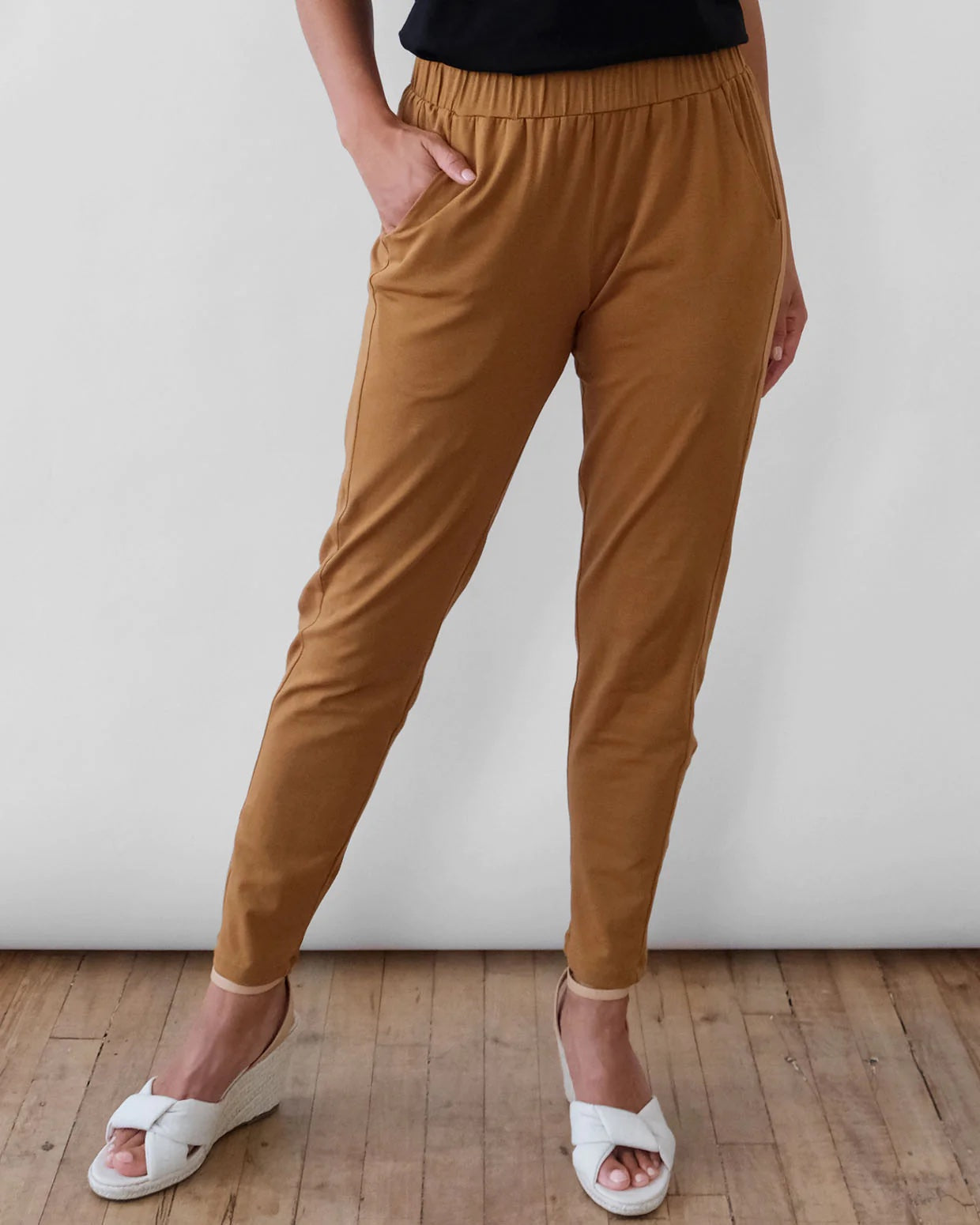 Berke Ankle Pants, Bronze