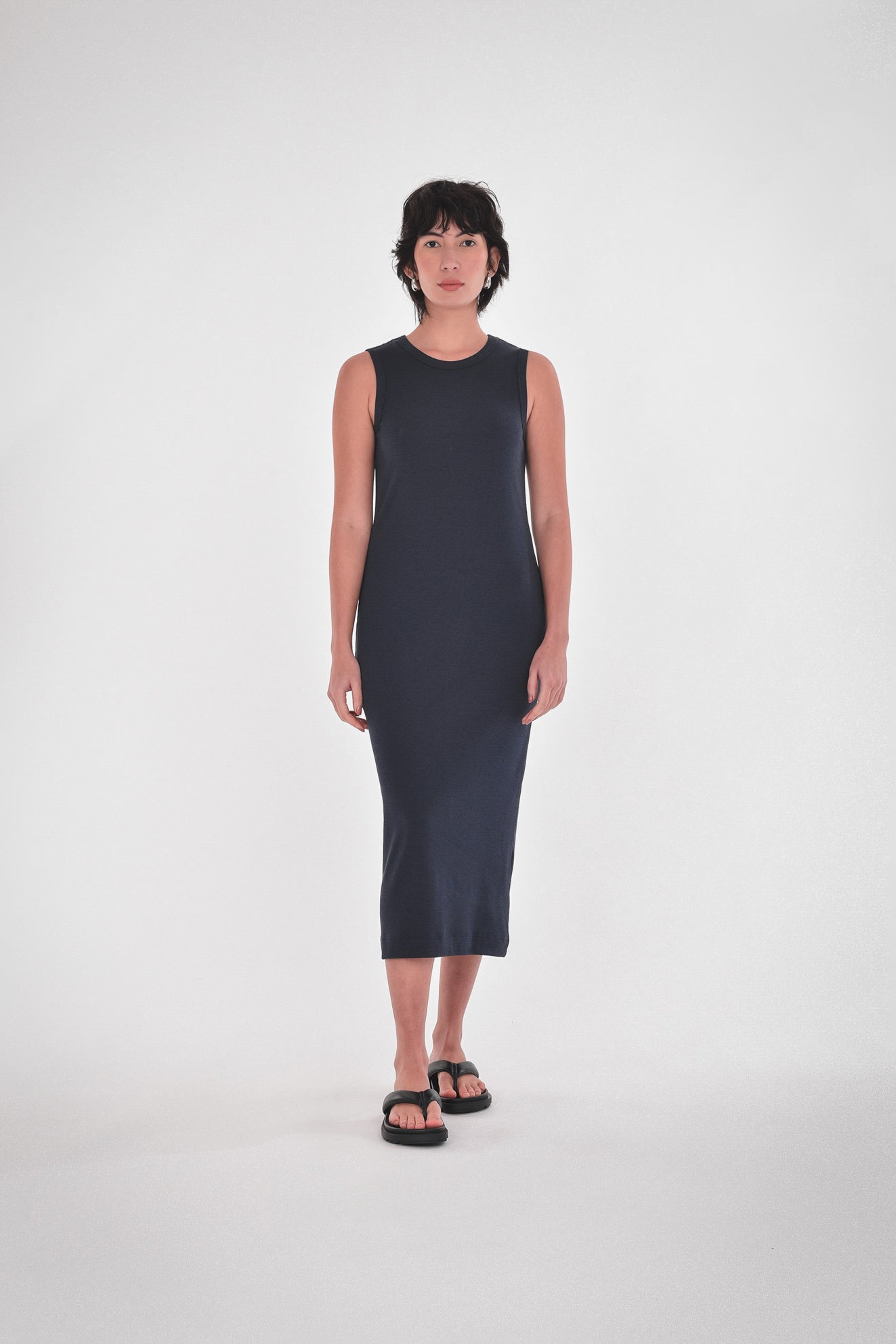 Camilla Dress, Midnight Blue