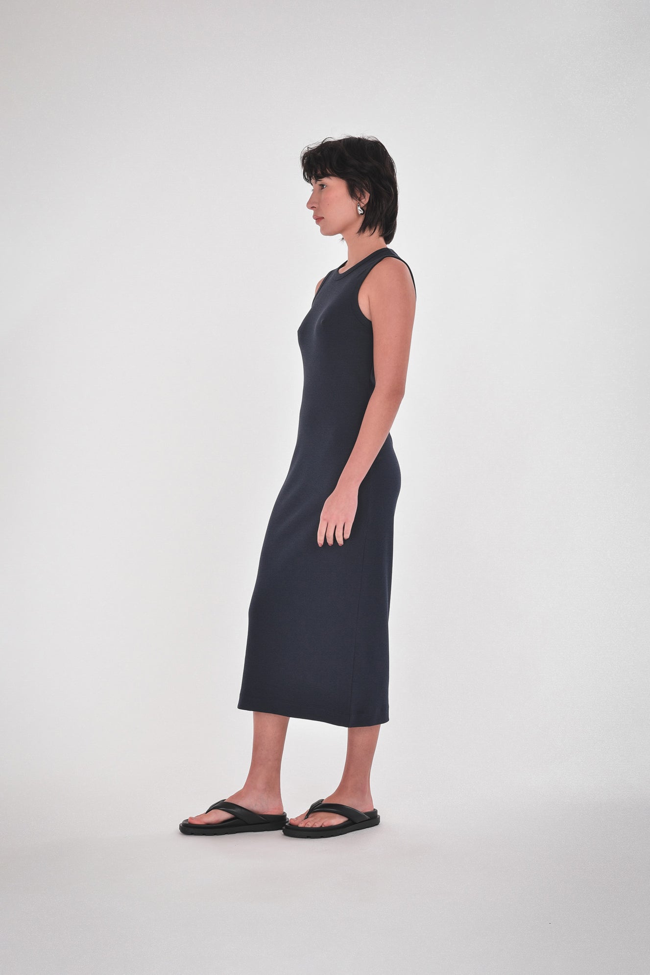 Camilla Dress, Midnight Blue