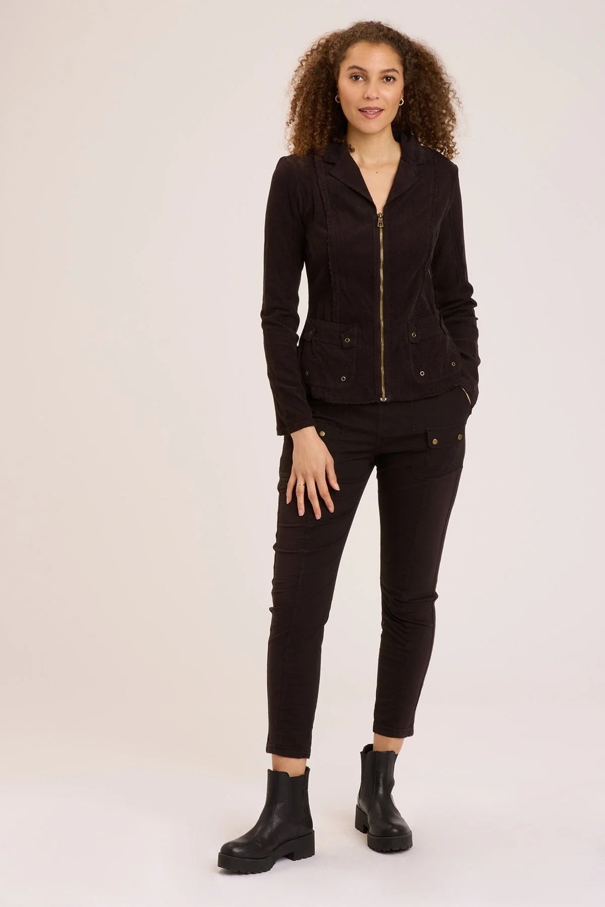 Cord Raphael Blazer, Black