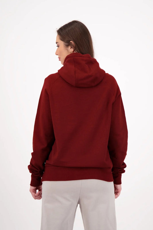 Fair Hoodie, Burgundy