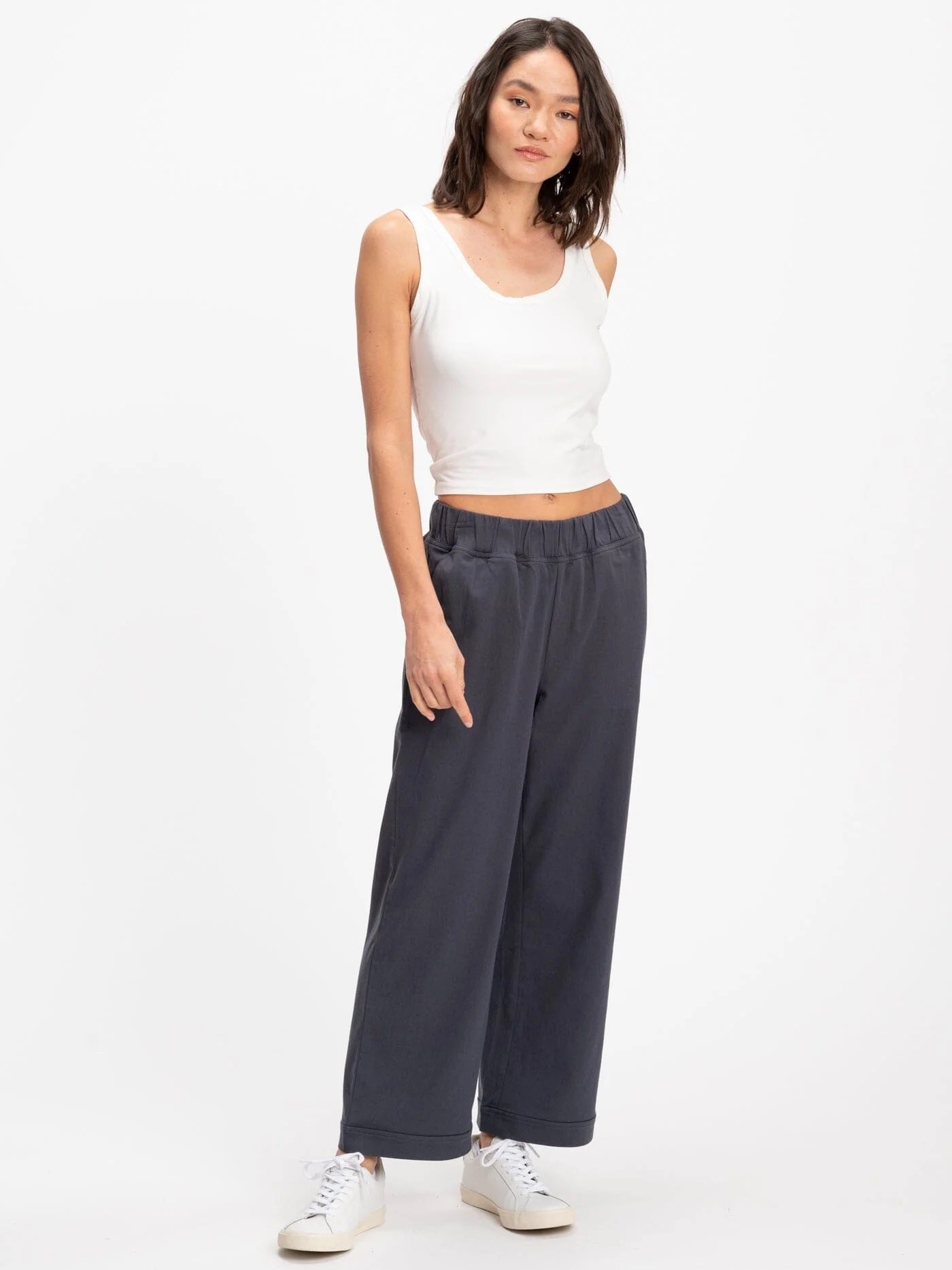 Georgie Stretch Twill Pant, Carbon