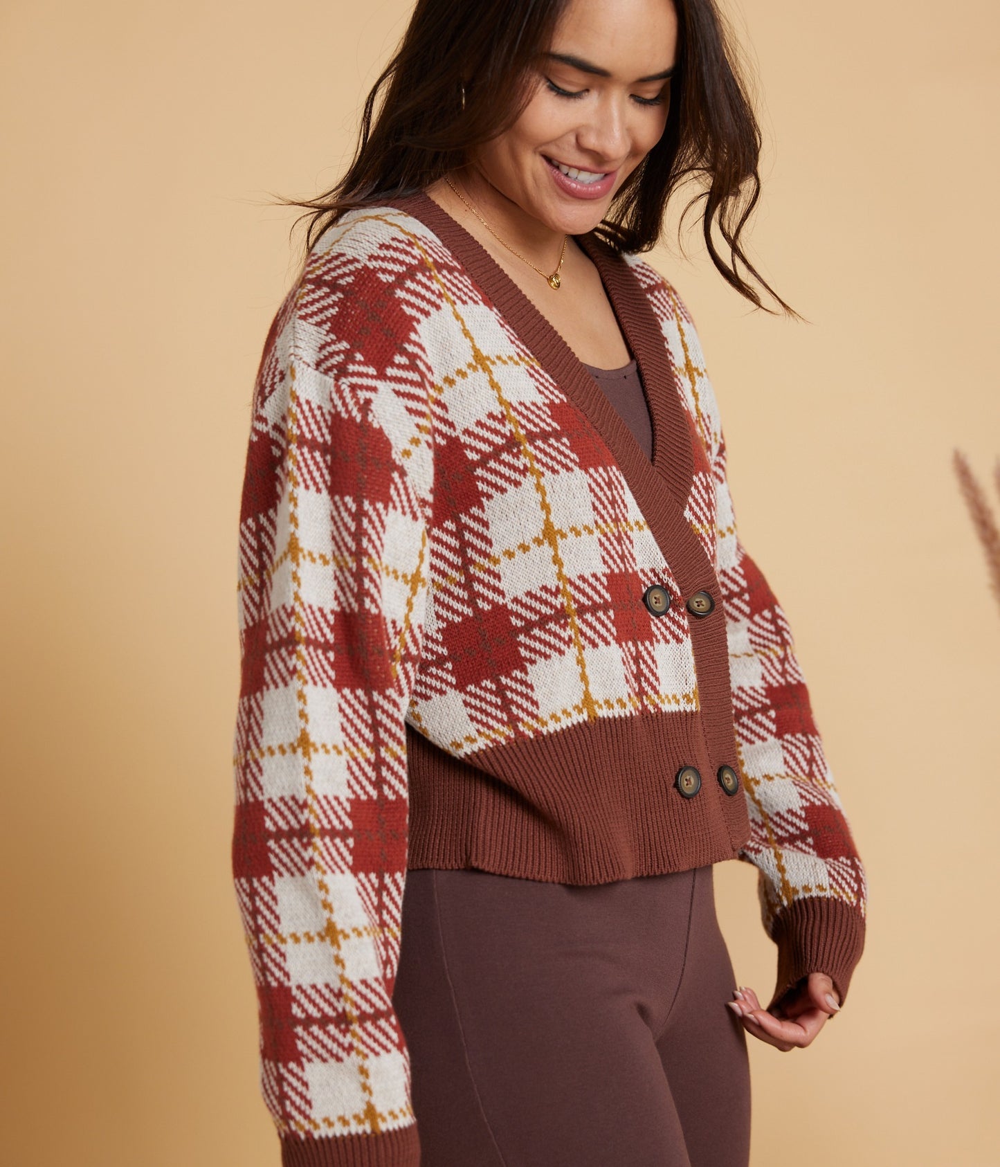 Harlow Cardigan, Plaid