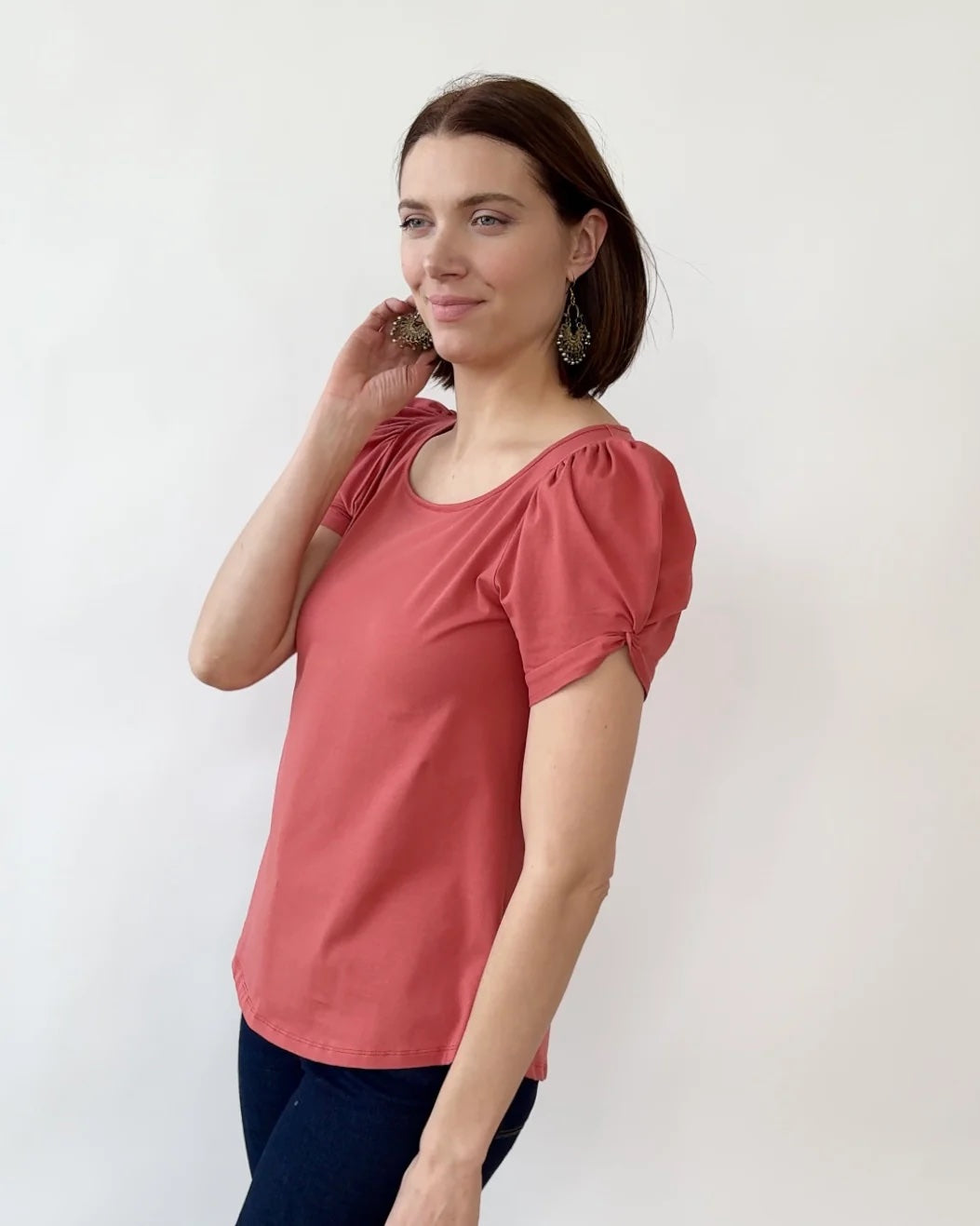 Leona Tee, Pink Rust