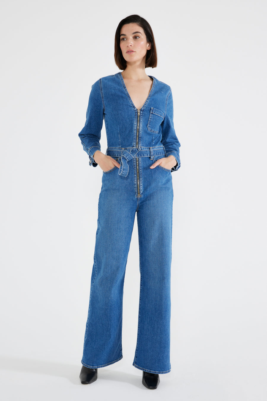 Lia Retro Jumpsuit, Super Sonic