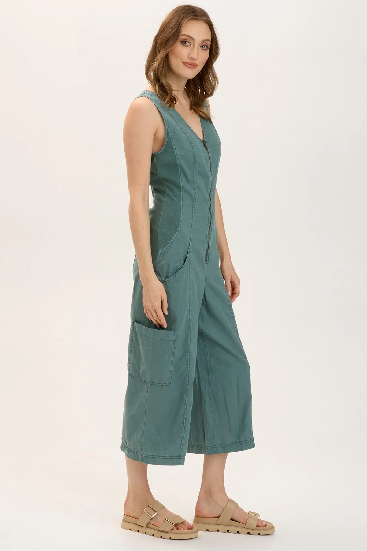 Linen Norris Jumpsuit, Folktale