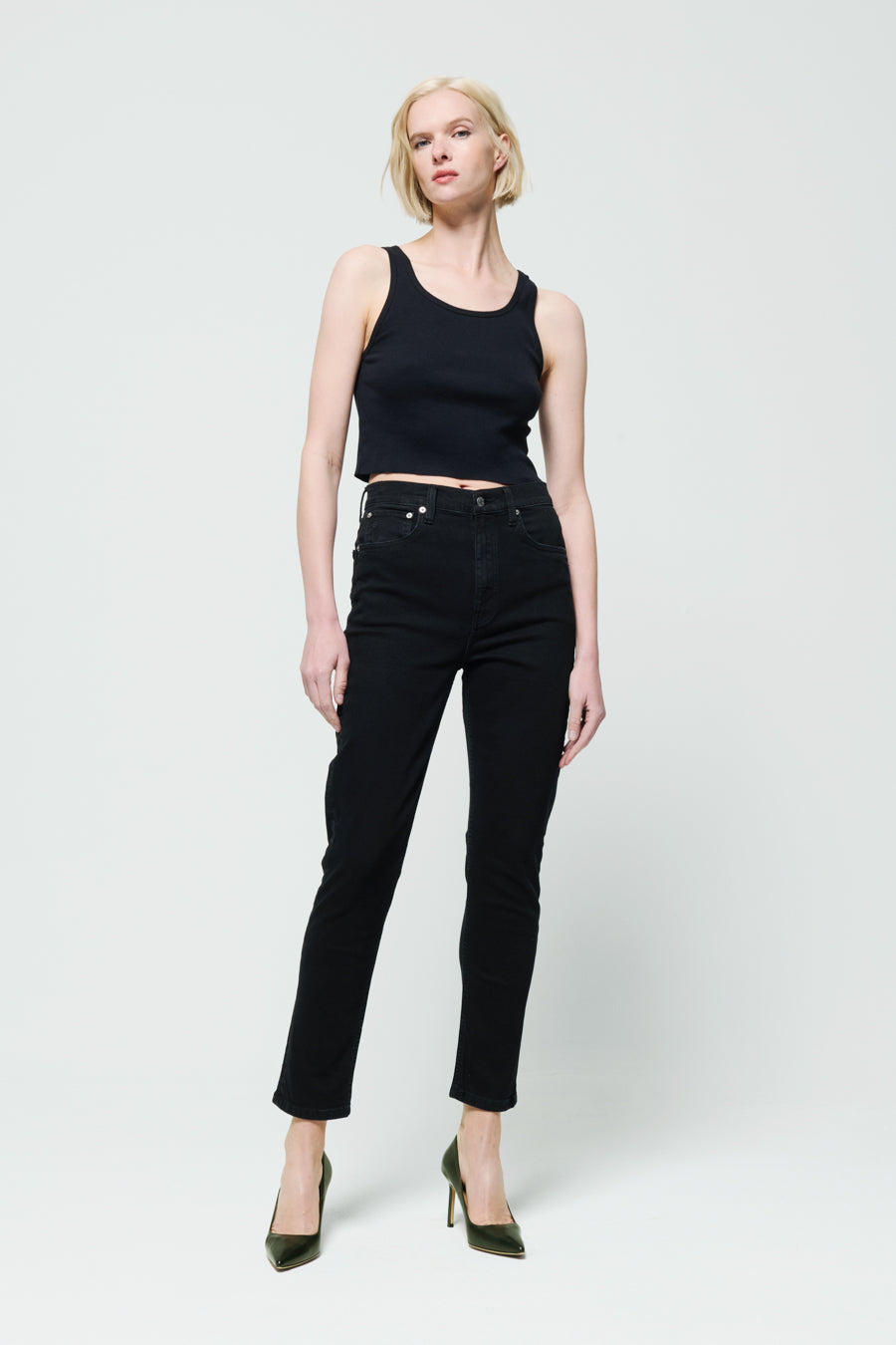 Marcella High Rise Skinny, Onyx