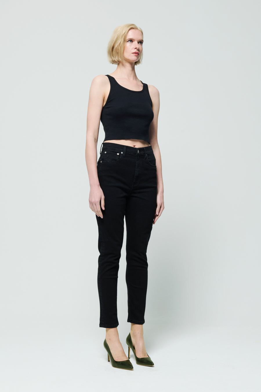 Marcella High Rise Skinny, Onyx