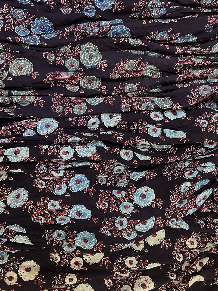 Nahla Midi Skirt, Fall Blossom