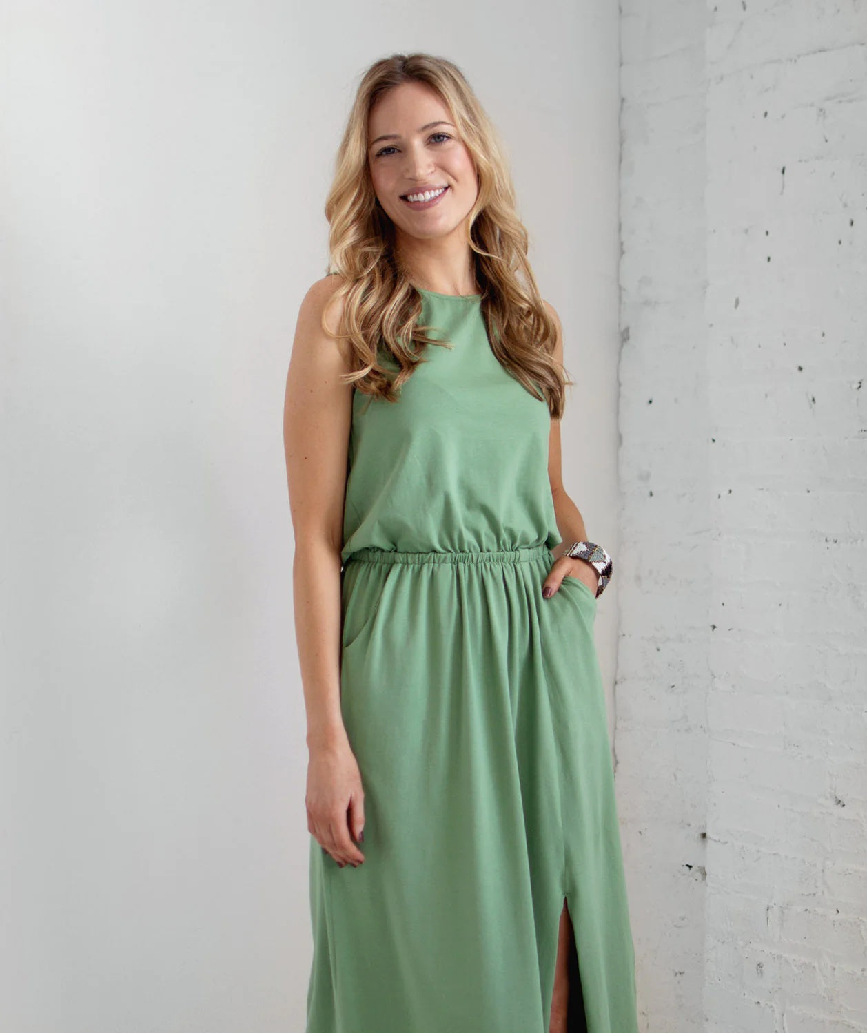 Miranda Dress, Leaf