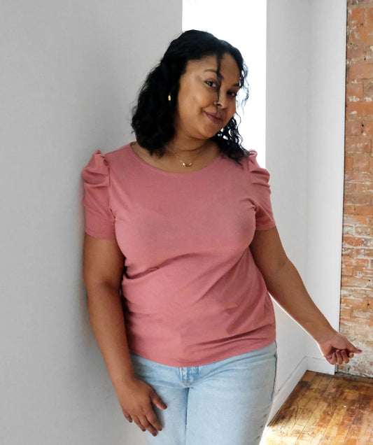 Nolita Tee, Dusty Pink