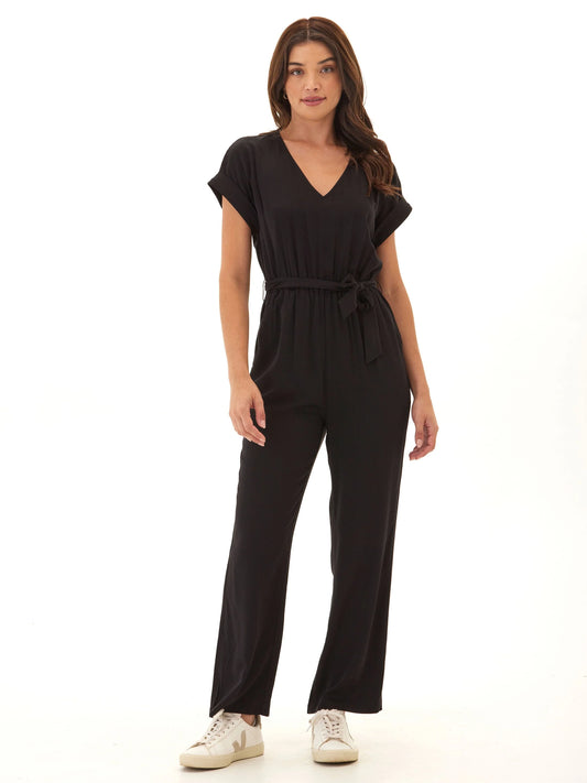 Odyssa EcoVero Jumpsuit, Black