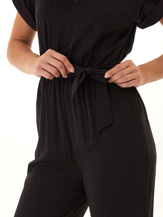 Odyssa EcoVero Jumpsuit, Black