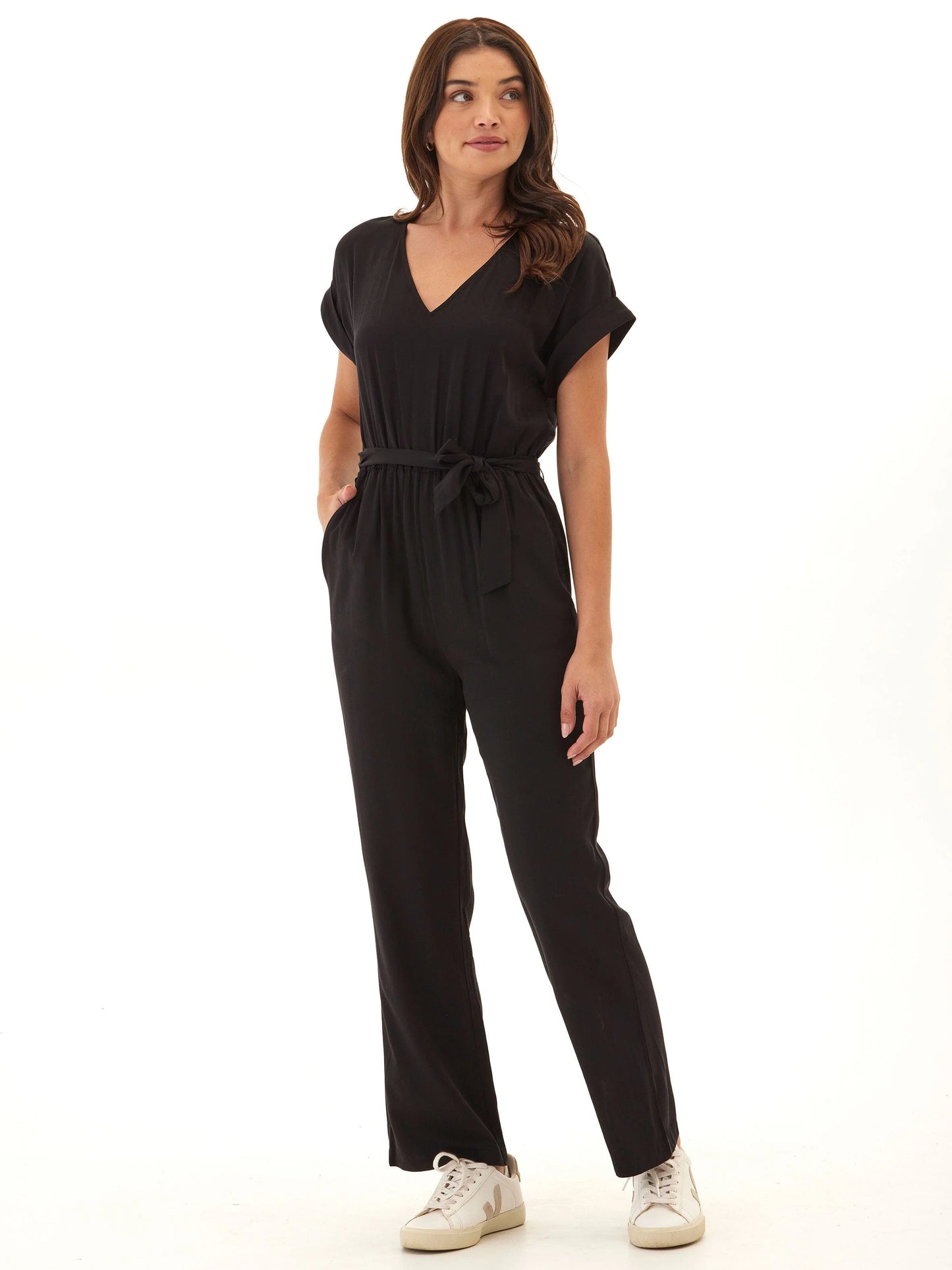 Odyssa EcoVero Jumpsuit, Black