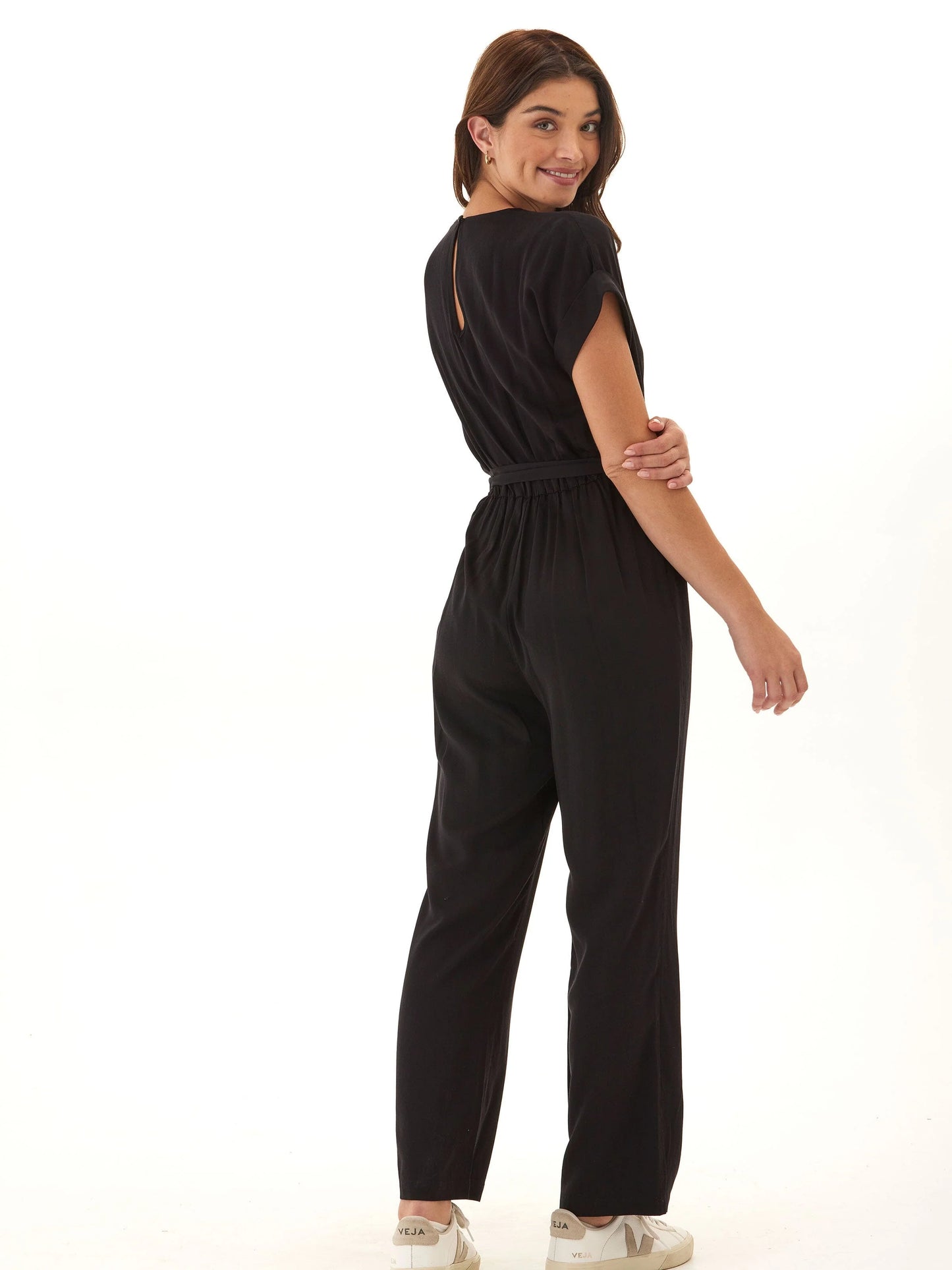 Odyssa EcoVero Jumpsuit, Black