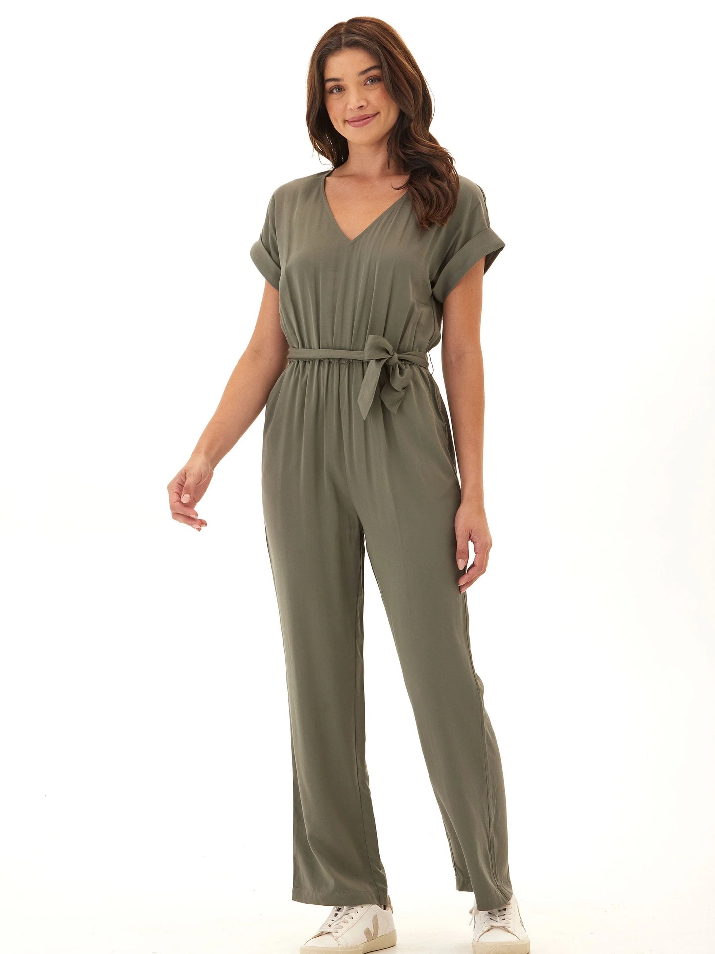 Odyssa EcoVero Jumpsuit, Artichoke