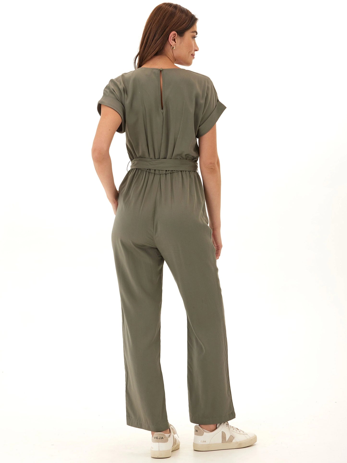 Odyssa EcoVero Jumpsuit, Artichoke