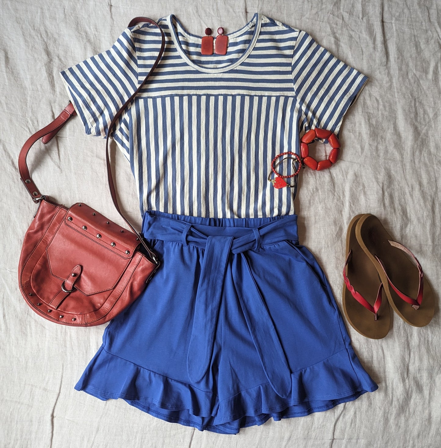 Nico Top, Steel Blue Stripe