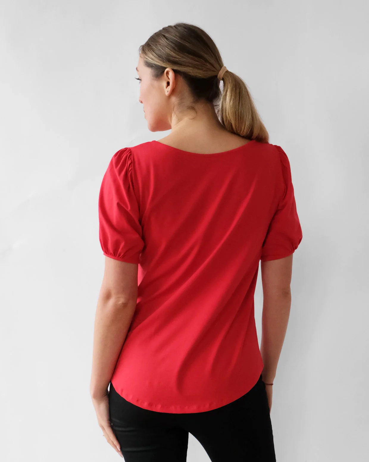 Rayne Tee, Bright Red