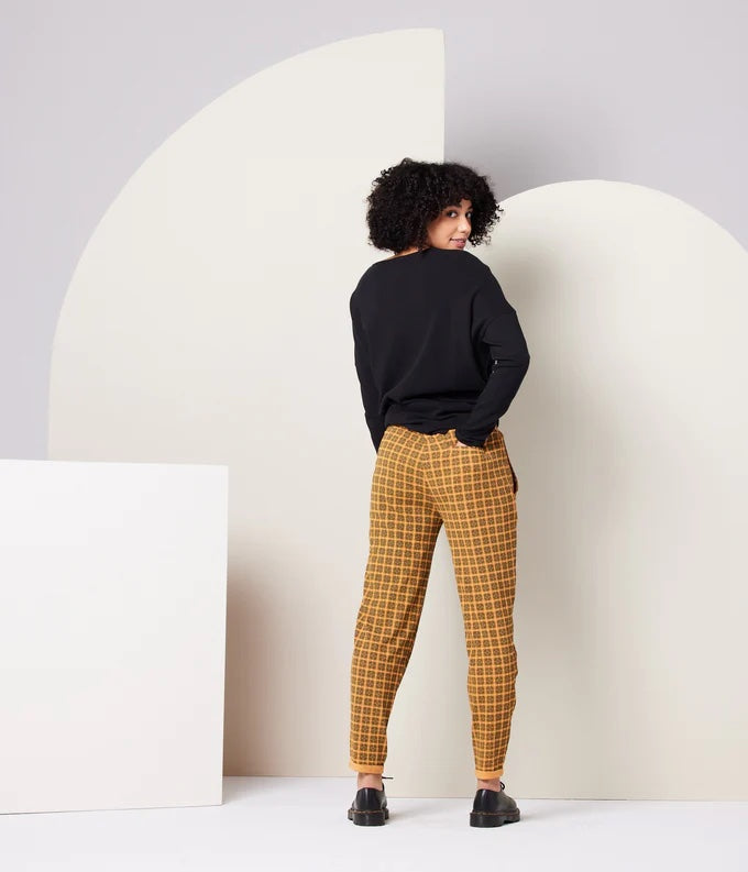 Sequoia Pant, Apricot Plaid