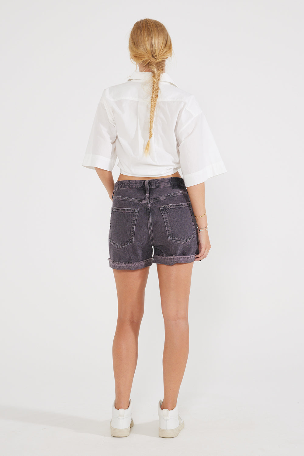 Skylar Cuffed Short, Earth Wash