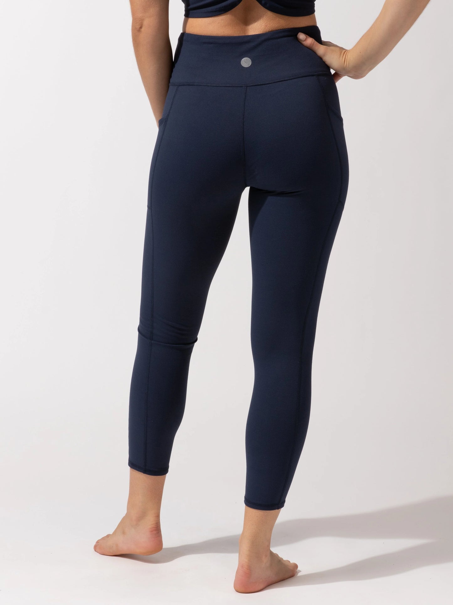 Monica Pocket High-Rise Legging, Raw Denim