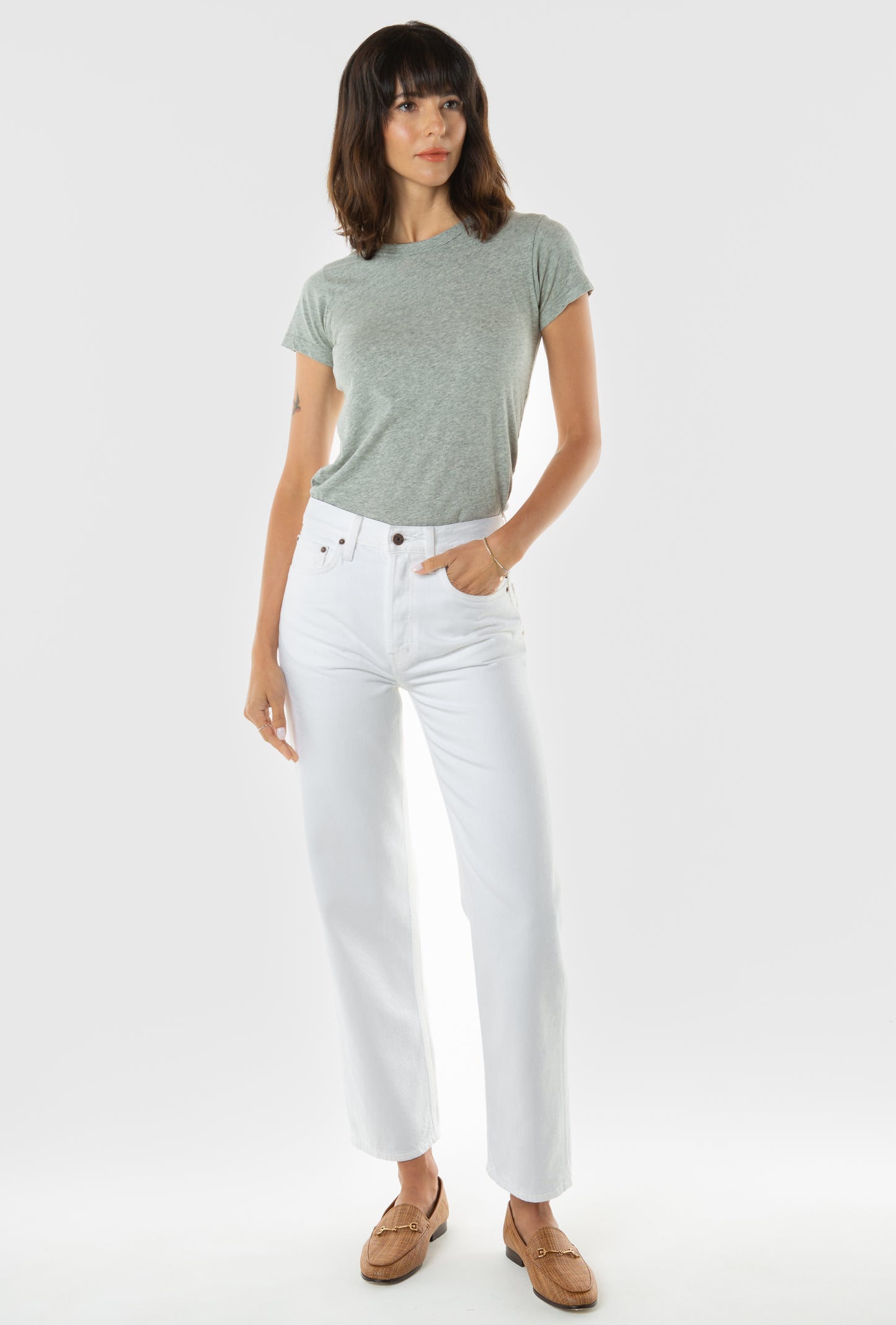 Tyler Straight Leg, Vintage White