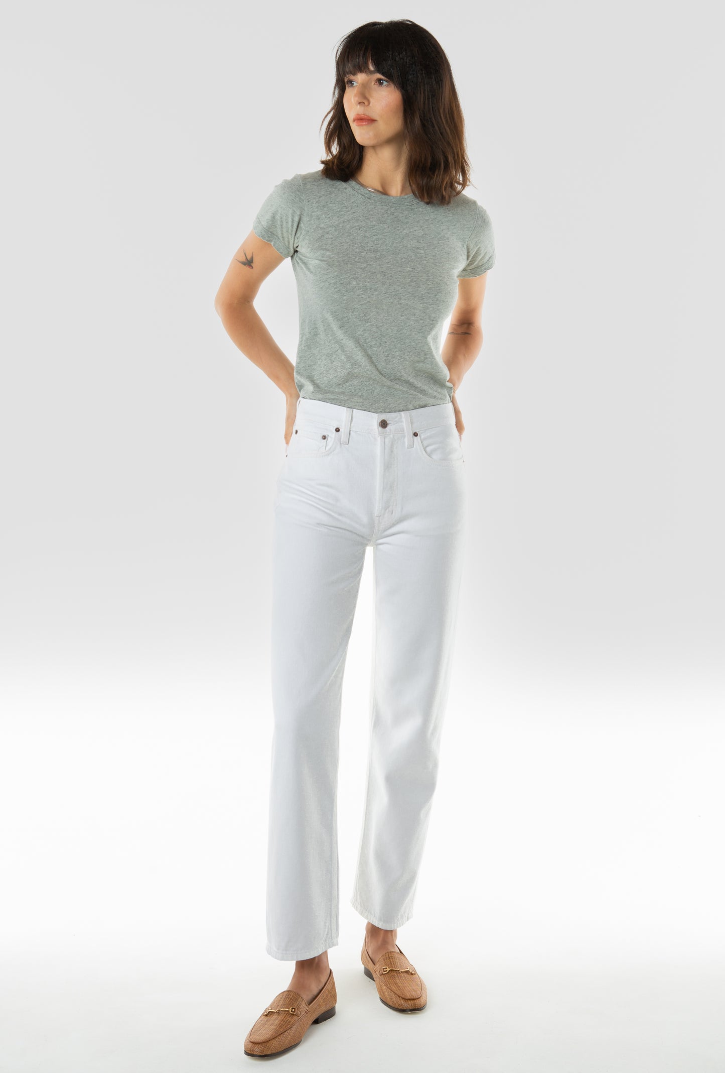 Tyler Straight Leg, Vintage White