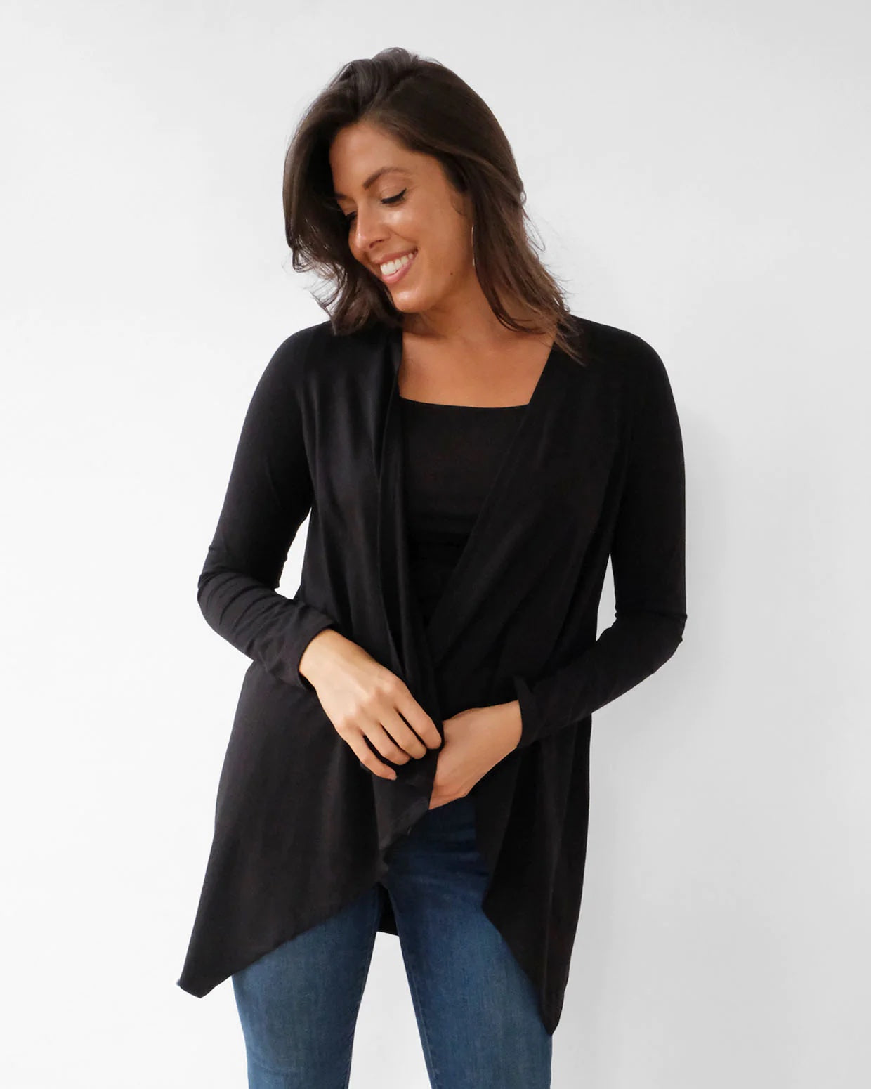 Wilma Cardigan, Black