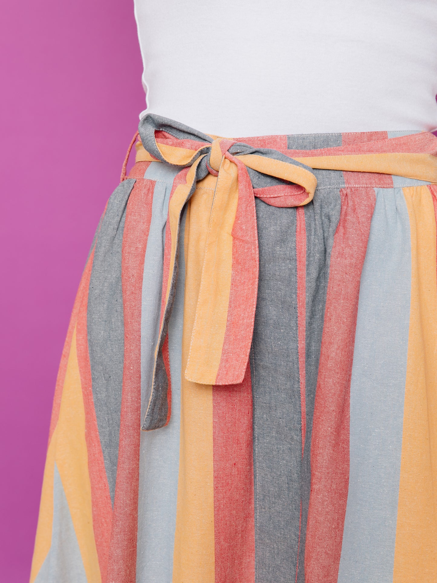 Laci Skirt, Solstice Stripe