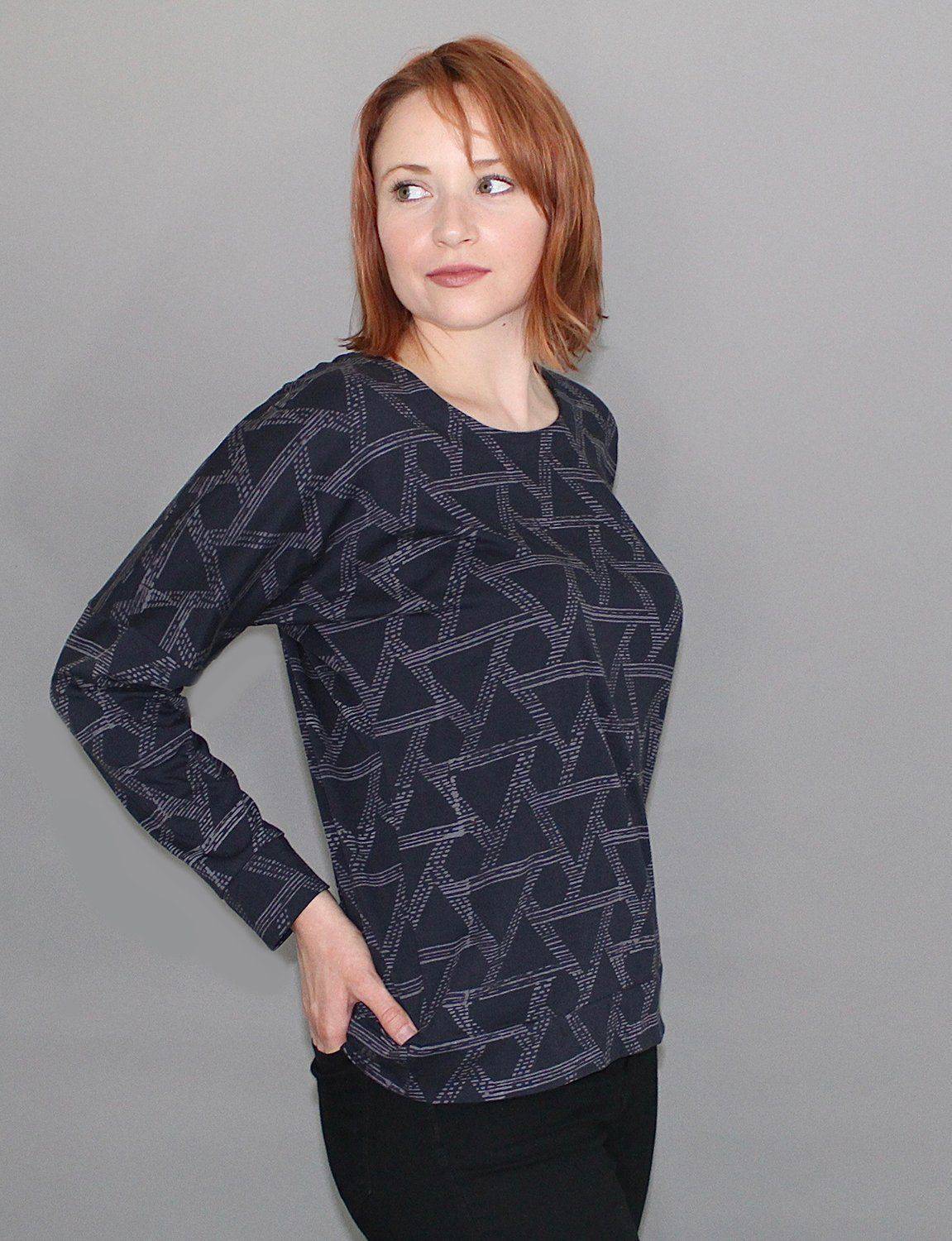 Trinity Organic Top, Midnight